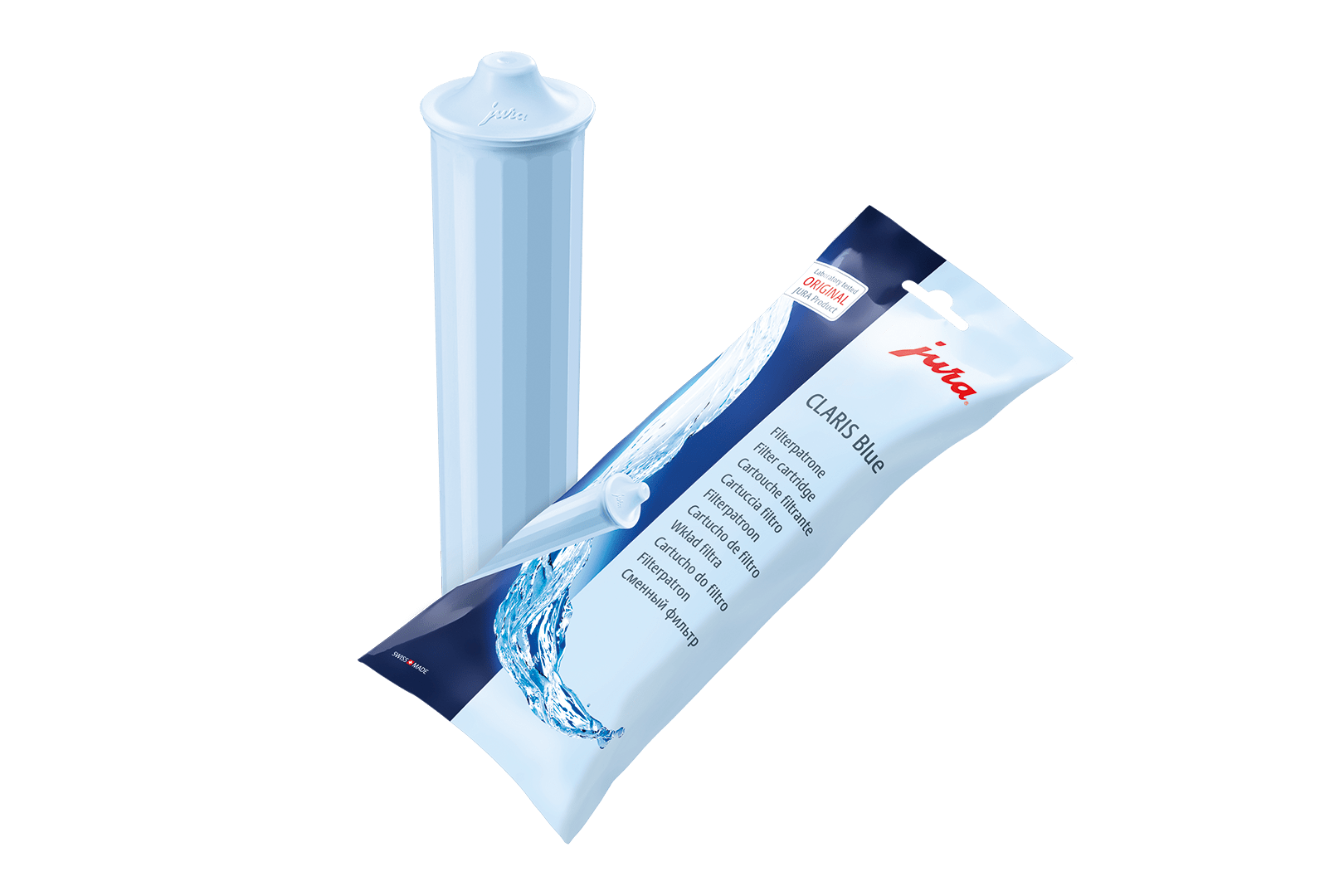 FILTRO acqua granulato 2,5 L adatto per REFILL Cartuccia Filtro Jura Impressa ENA 